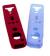 Pack 2 Fundas silicona para mando remoto  wiimote    rojo y verde